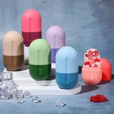 1 st Ice Face Roller Återanvändbar skönhet Ice Ansiktsrullar Mögel Ansiktsmassage Skönhet Hudvårdsverktyg Kontur och förstärk din hud med denna läckag - Svart (En-Storlek,rosa,grön,blå,Kaki)