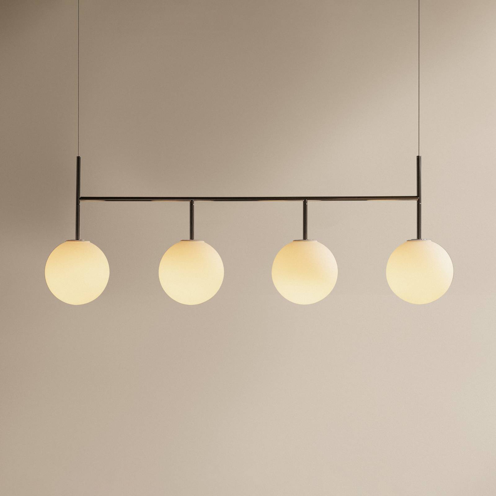 Audo Copenhagen Design pendellampa TR Bulb Frame, dimbar, Aluminium / grå / zink, Vardagsrum / matsal, Metall, Design, Pendellampa