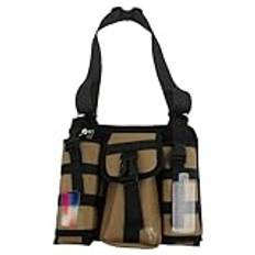 Shoulder Bag With Bottle Holder | Water Bottle Sling Bag | Multi-pocket Backpack | Travel Hiking Bags | Dog Walking Bottle Bag | Sling Backpack With Pockets for Hiking Biking Dog Walking