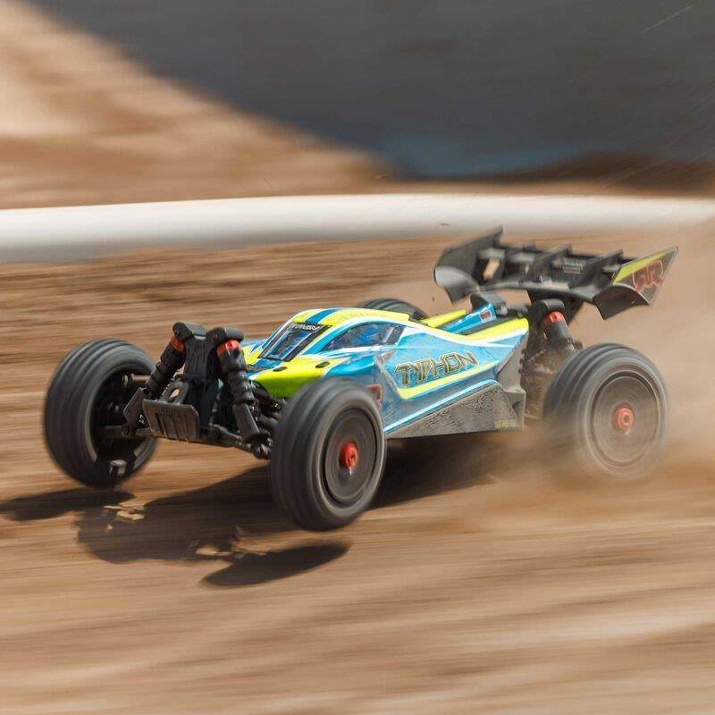 ARRMA 1/8 TYPHON 223S DSC 4X4 RTR Brushless Buggy, Blue