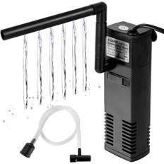 Akvarie Vandstrømsfilter 4W 300L/H Internt Akvariefilter 60L