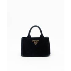 Prada Mini Velvet Canapa Tote