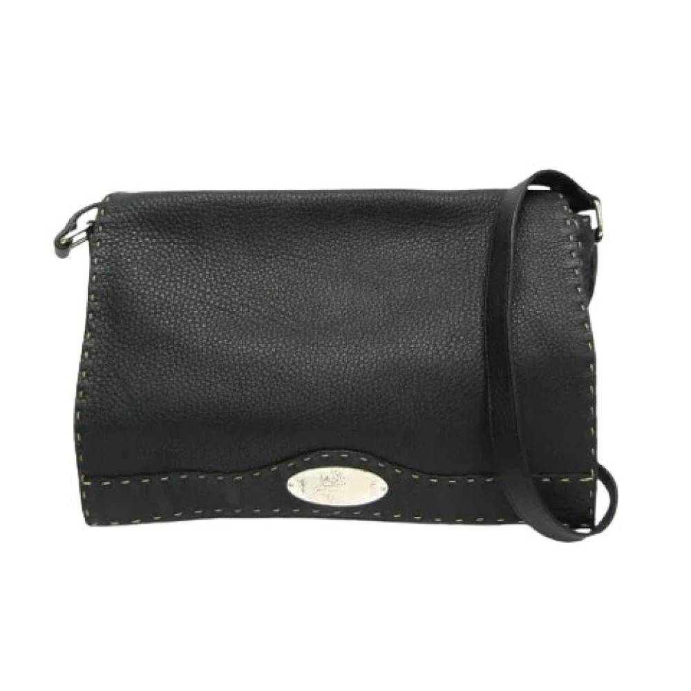 Fendi Vintage - Pre-owned Selleria Messenger Bag Vintage - Dam - ONE Size - Läder