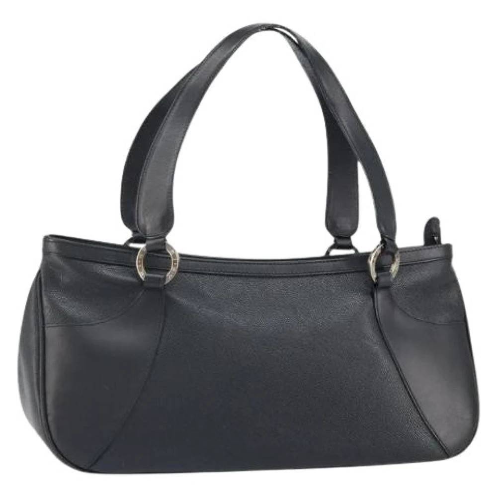 Bvlgari Vintage Pre-owned Vintage Håndtaske - Vintage - Dame - Sort - ONE SIZE - Læder