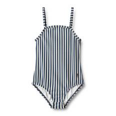 Wheat swimsuit Manon - Indigo stripe