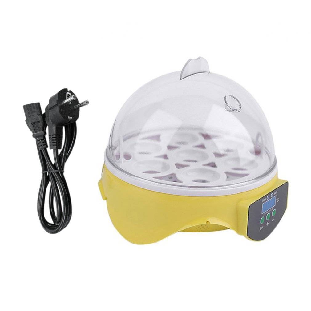 Disig mughal eu plug 7 ägg digital inkubator automatisk fjäderfä anka kycklingägg kläcksmaskin 110v 30w