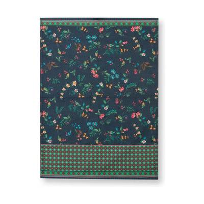 PIP Studio Berry Blues Viskestykke - 2 stk. - B 50 x L 70 cm - Bomuld - Mørkeblå