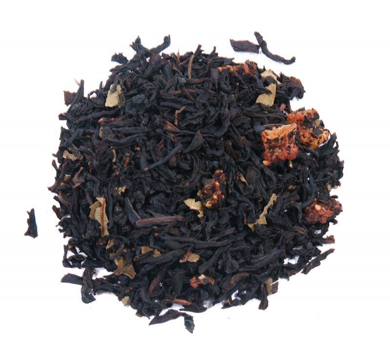 Agathas Cream Tea svart te med jordgubb/vanilj (250g)
