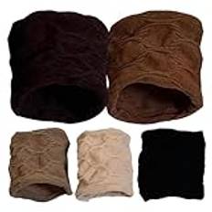 Elastisk hårslips Elastisk hårslips Hårslips Elasticitet Elastisk hårslips Hästsvans Hårslips, Elastisk hårslips utan skador, sömlöst hårbandsrep, hästsvanshållare 5 delar brett hårband Hårband Access