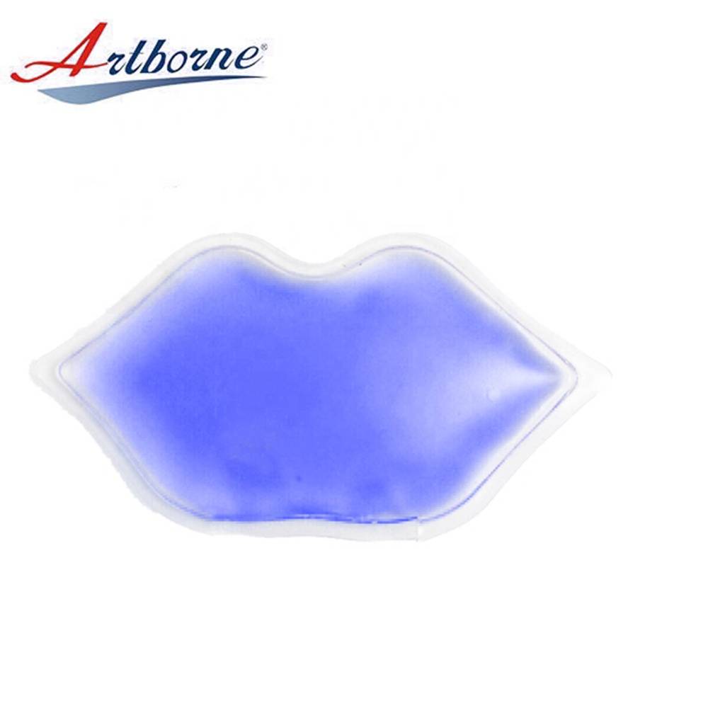 Eco-friendly Lip Shape Ice Pack for Beauty Care Clinic and Salons Gel Ice Pack Hot Cold Pack Lip Ice Pack