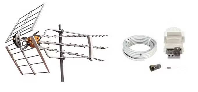 DAT-HD 75 Förstärk.paket 19+12db Turbo + Kabel