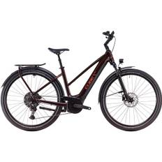 Touring Hybrid Pro 625 Trapeze Electric Hybrid Bike - Cinnamon/Orange (2025)