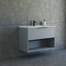Scanbad badmøbelsæt Now underskab med vask 66x101 cm - flere farver