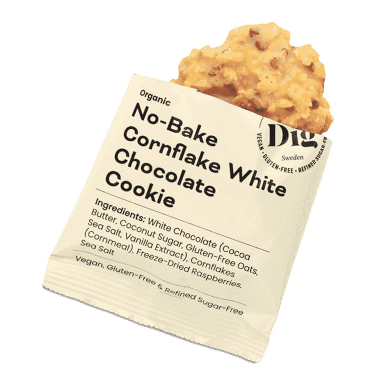 No-Bake Cornflake White Chocolate Cookie 30g