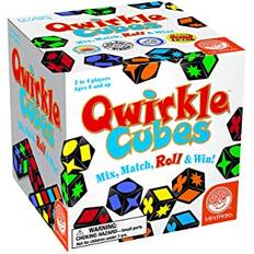 Mindware, Qwirkle Cubes, Miniature Game, Ages 6+, 2-4 Players, 45 Minutes Playing Time