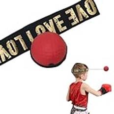 Boxning Reflex Ball, Boxning Träningsutrustning, Huvudband Punching Ball, Kids Workout Equipment, Box Ball Boxing Reflex Ball med Headband för barn, Boxningsträningsutrustning för kontor, hem och gym