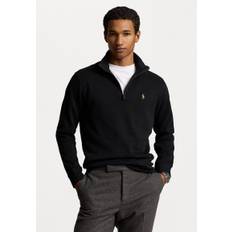 Polo Ralph Lauren LONG SLEEVE - Stickad tröja - black
