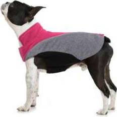 Sheep Wool Dog Jacket, Soft & Warm Polar Fleece Vest For Small/Medium/Large Dogs, Indoor/Outdoor, With Safety Strap Holes