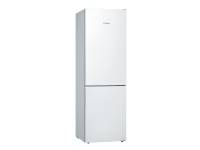 (ComputerSalg) Bosch Serie | 6 KGE36AWCA - Køleskab/fryser - bund-fryser - bredde: 60 cm - dybde: 65 cm - højde: 186 cm - 308 liter - Klasse C - hvid