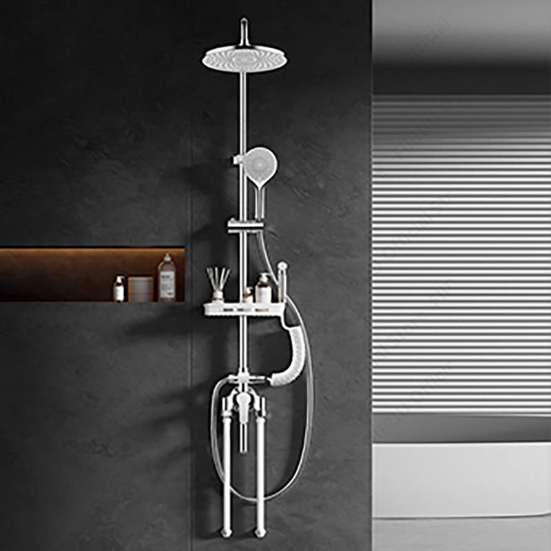 Adjustable Shower Set High Pressurized Shower System  Rain Bathroom Shower Waterfall Surround Shower Head Bathroom Accessories