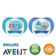 Philips Avent Ultra Air sutter, symmetriske, silikone, str. 2