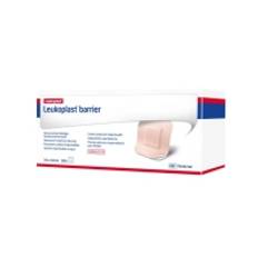 Självhäftande plåster, Leukoplast Barrier, 3,8x3,8cm, beige, vattentät - (100 st.)