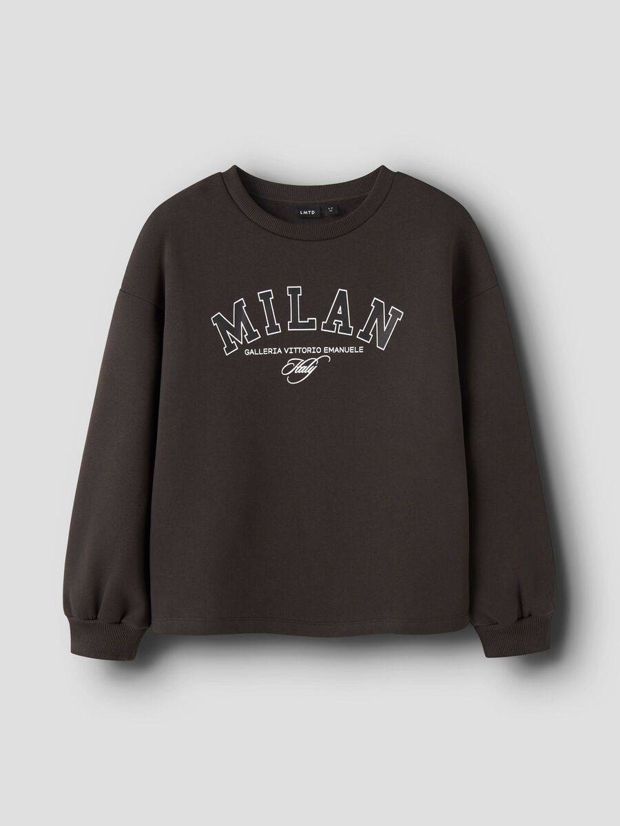 Lös Passform Sweatshirt - Svart - 134/140