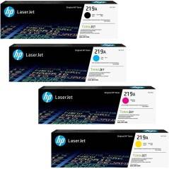 HP 219A original tonersæt sort/cyan/magenta/gul i original æske