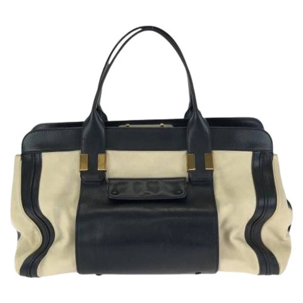 Chloé Pre-owned Pre-owned Alice Læder Tote Bag - Vintage - Dame - Flerfarvet - ONE SIZE - Læder