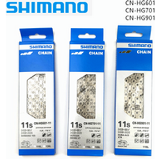 Cadena de bicicleta shimano cn hg601/hg701/hg901 de 11 velocidades con enlace r&#xE1;pido y clavija de conexi&#xF3; n 105/ slx / xt / dura-ace - Cn -hg601 snabbl&#xE4;nk