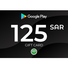 Google Play Gift Card 125 SAR
