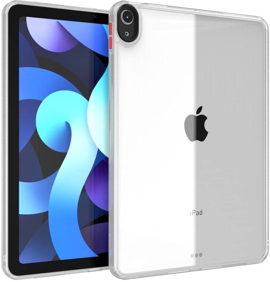 Trolsk Hybridcover Transparent (iPad Air 5/Air 4) - Hvid.