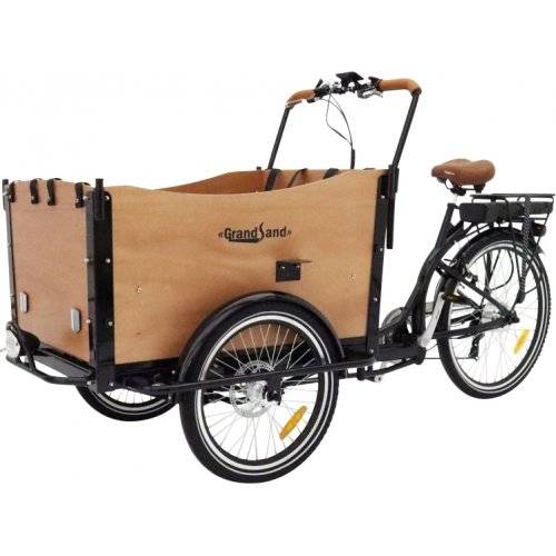 Eldriven Cargobike | Lådcykel för 4 barn | 250W Ananda-motor, LG-batteri & Shimano 6-växlar