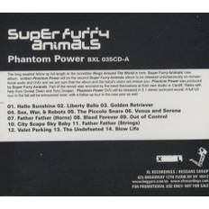 Super Furry Animals Phantom Power USA CD album BXL035CD-A