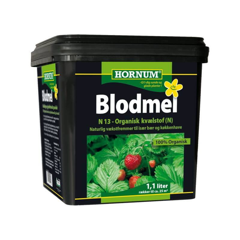 HORNUM Blodmel 1,1 liter NPK 13-0-0.