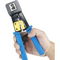 crimped wire mesh machine crimper tool Pass Through ferrule hydraulic wire network cable RJ45 Crimping Tool crimping tools