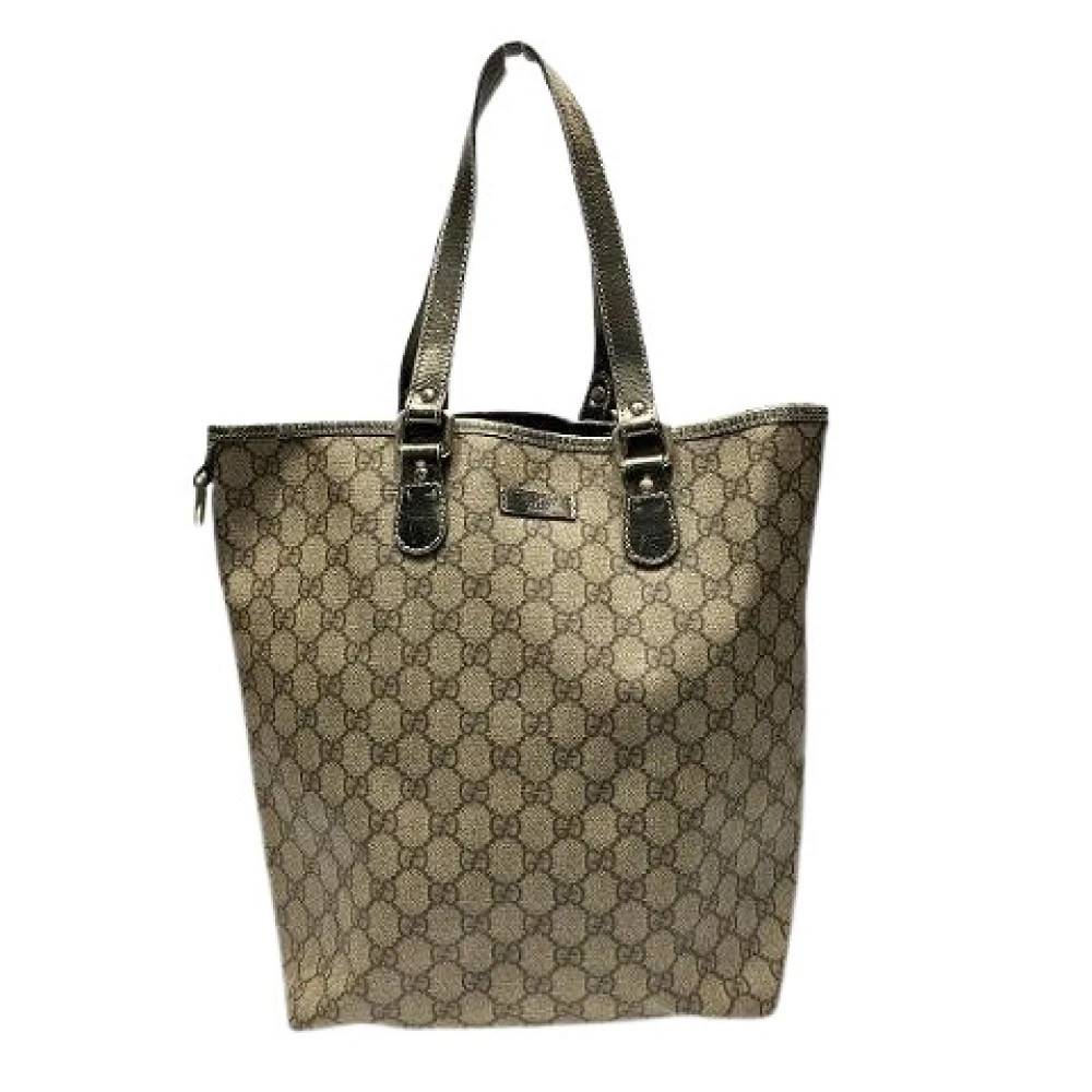 Gucci Vintage - Pre-owned GG Supreme axelremsväska Vintage - Dam - ONE Size - Läder