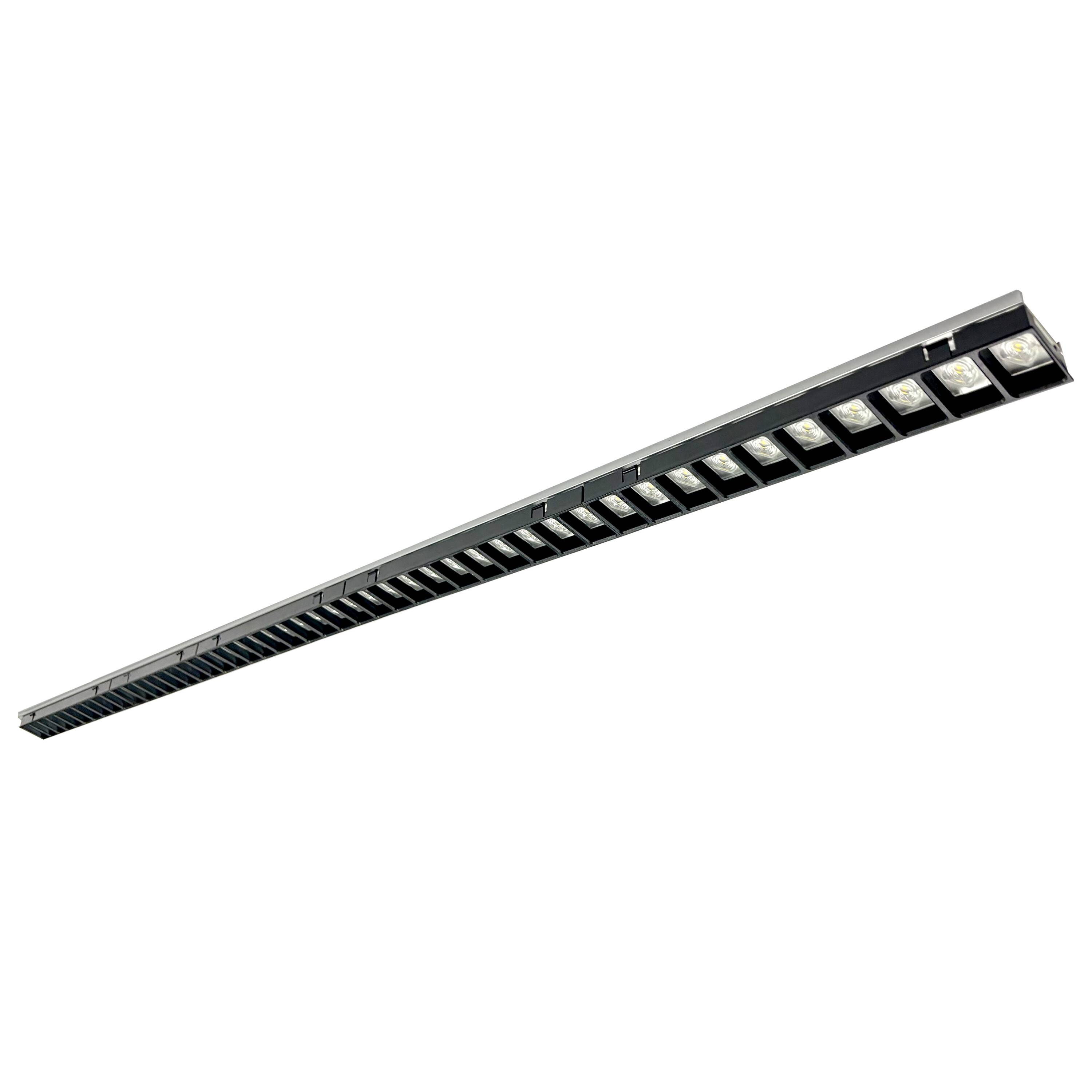 Ledvance LED Lyskilde Unit Everloop IndiviLED Sort 52W 6350lm 90D - 940 Kold Hvid | 1339mm - UGR <19 - Bedste Farvegengivelse - Symmetrisk