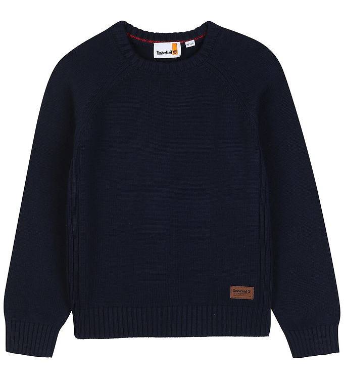 Timberland Tröja - Stickad - Marinblå - Timberland - 4 år (104) - Tröja