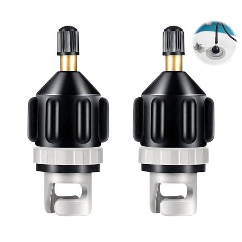 2 Stycken Ventiladapter Pumpadapter Uppblåsbar Paddle Surf Tillbehör