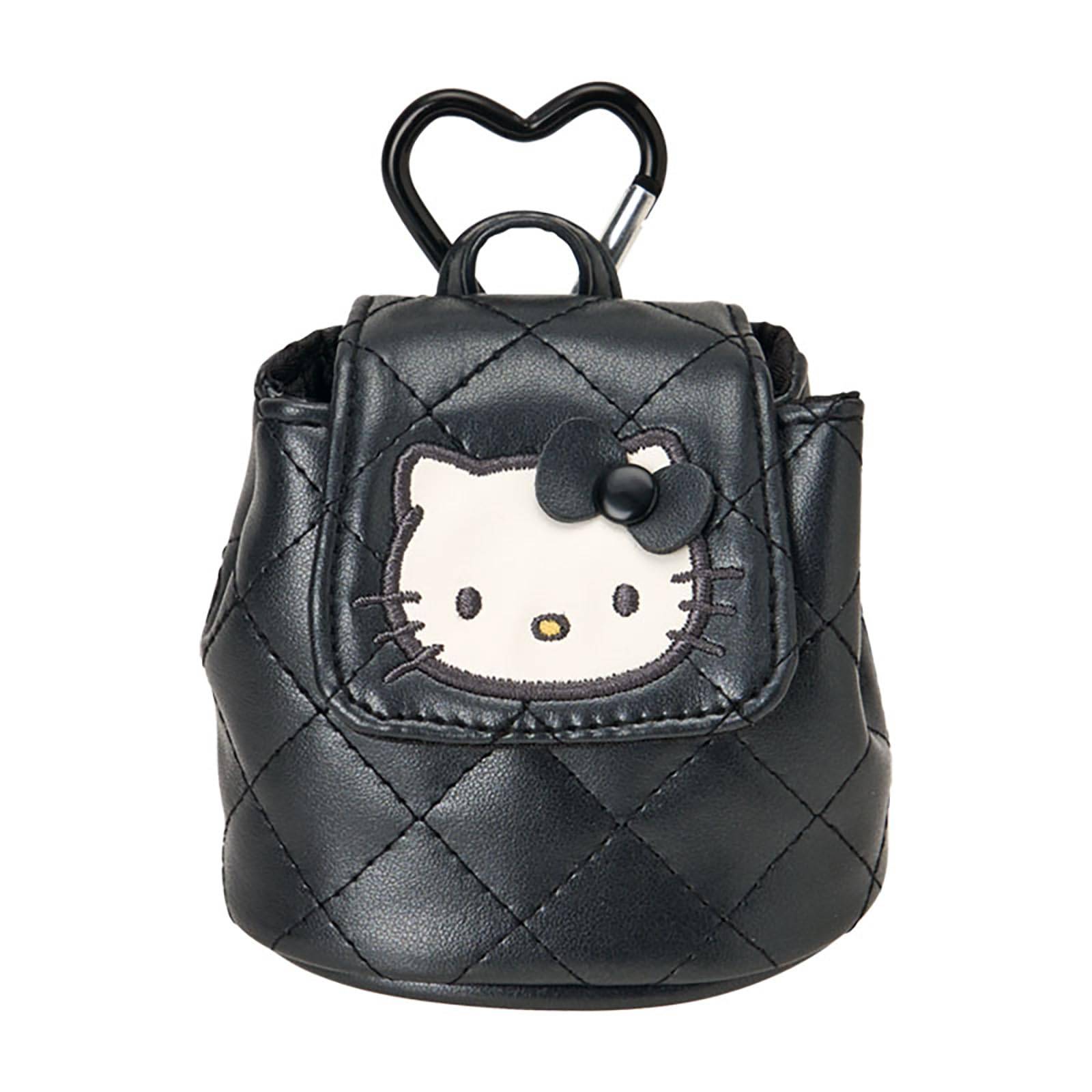 Sanrio Mini Pouch Hello Kitty Black 648141 Backpack-Style (Miniature Quilt)