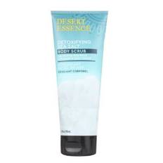 Desert Essence, Detoxifying Sea Salt Body Scrub, 6.7 Oz