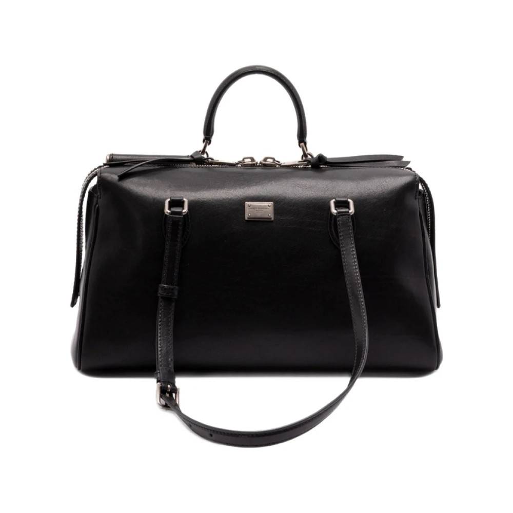 Dolce & Gabbana Stilfuld Taske Bb7844 Aw118 80999 - Tasker - Dame - Sort - ONE SIZE - Uld