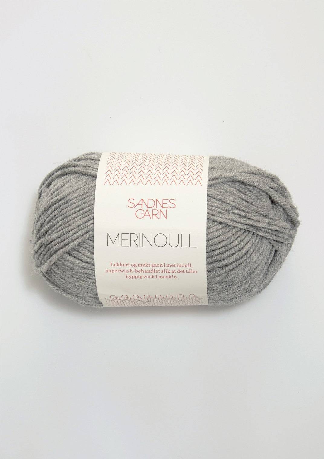 Sandnes - Merinoull / Klompelompe Merinoull - 4032 - Mørk Pudder rosa