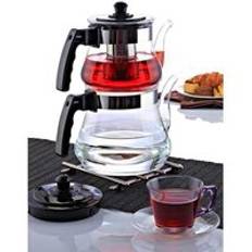 3.6- liters pyrex-tekanna med sil