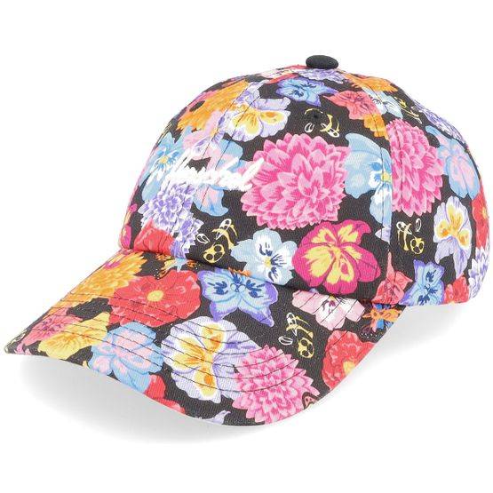 Herschel - Multi unconstructed Keps - Kids Sylas Animal Flowers Dad Cap @ Hatstore