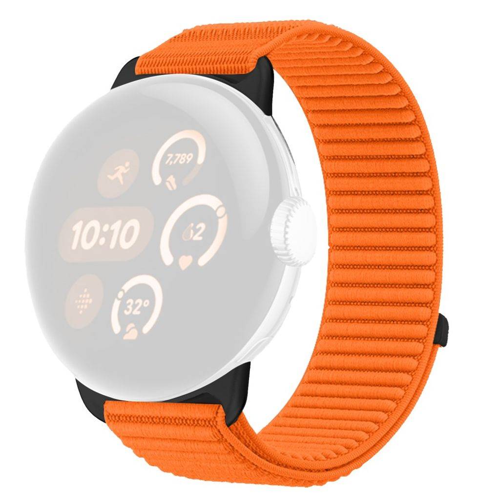 Google Pixel Watch 4 45 mm etc. Klockarmband i nylon - orange