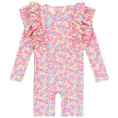 Konges Sløjd Badeheldragt - UV50+ - Manuca Frill - Rose Anglaise - Konges Sløjd - 2 år (92) - Badetøj