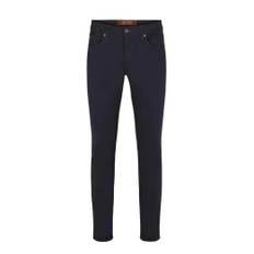 Sand, Jeans, Herr, W30, Bomull, Suede Touch Pre Burton N Slim Jeans - blue (W30)