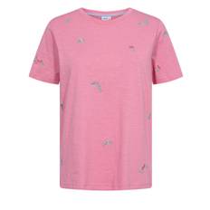 NUSUIS T-SHIRT GORA - Pink Carnation - S